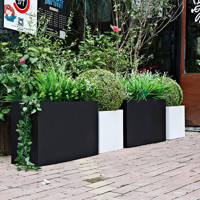 戶外園藝花箱組合 打造商業(yè)街與公共空間的自然之美